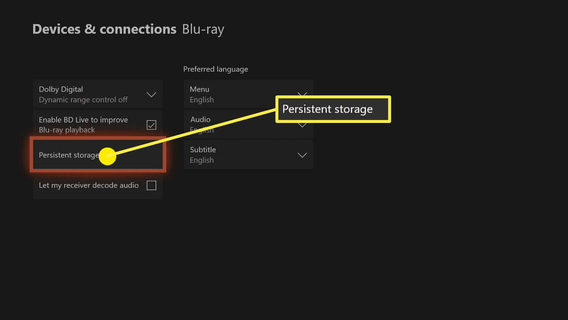 To Clear Persistent Data in Your Own Xbox One: