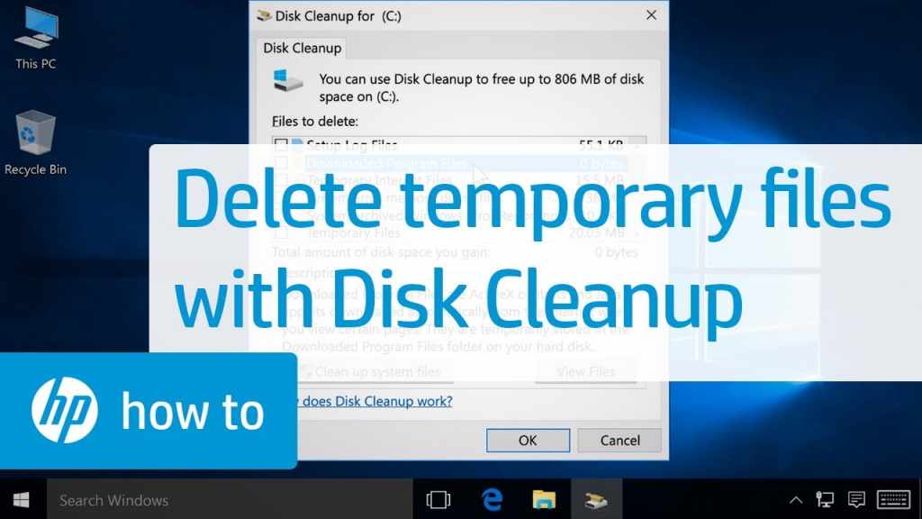 Play disc Cleanup to conserve space for storing