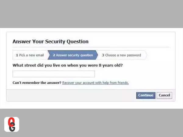 Answer Your Security Question