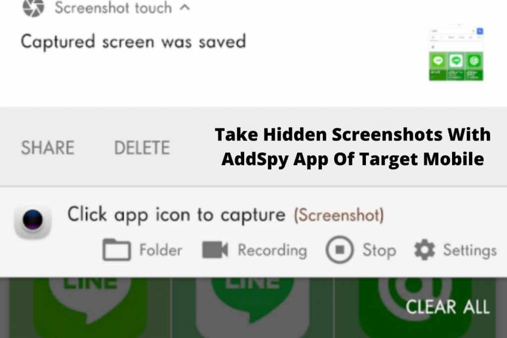 Take Hidden Screenshots With AddSpy App Of Target Mobile